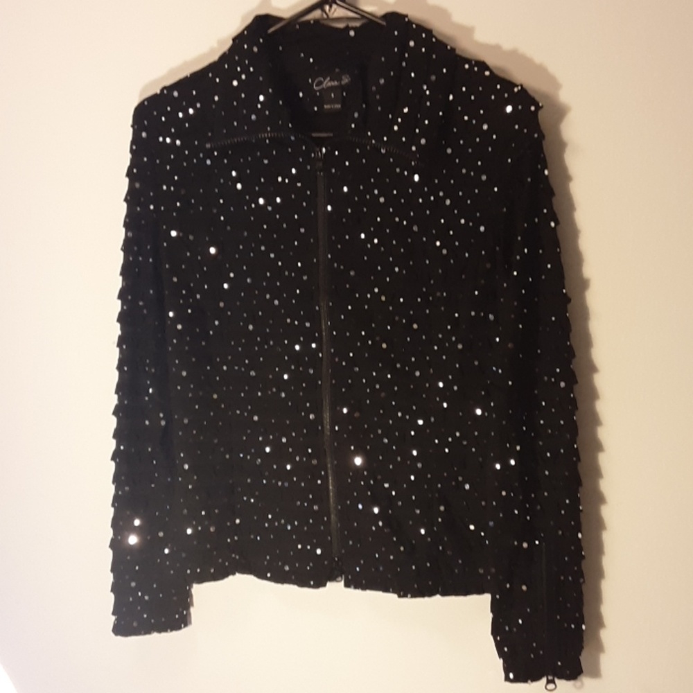CLARA S..  Dressy sequined  jacket